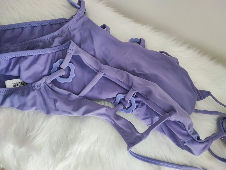 Mor Strappy Kadın Mayo - Görsel 4