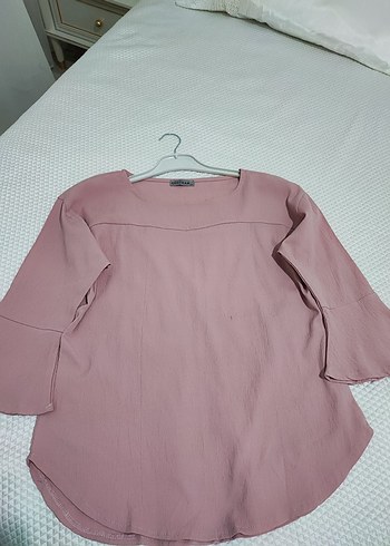 Kadın Pembe Salaş Bluz