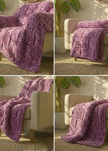 Mor Örgü Tv Battaniyesi - Görsel 2