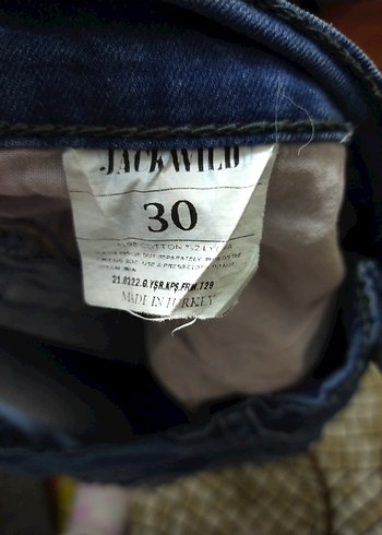 Mavi erkek Denim Pantolon - Günlük Şıklık - Görsel 4