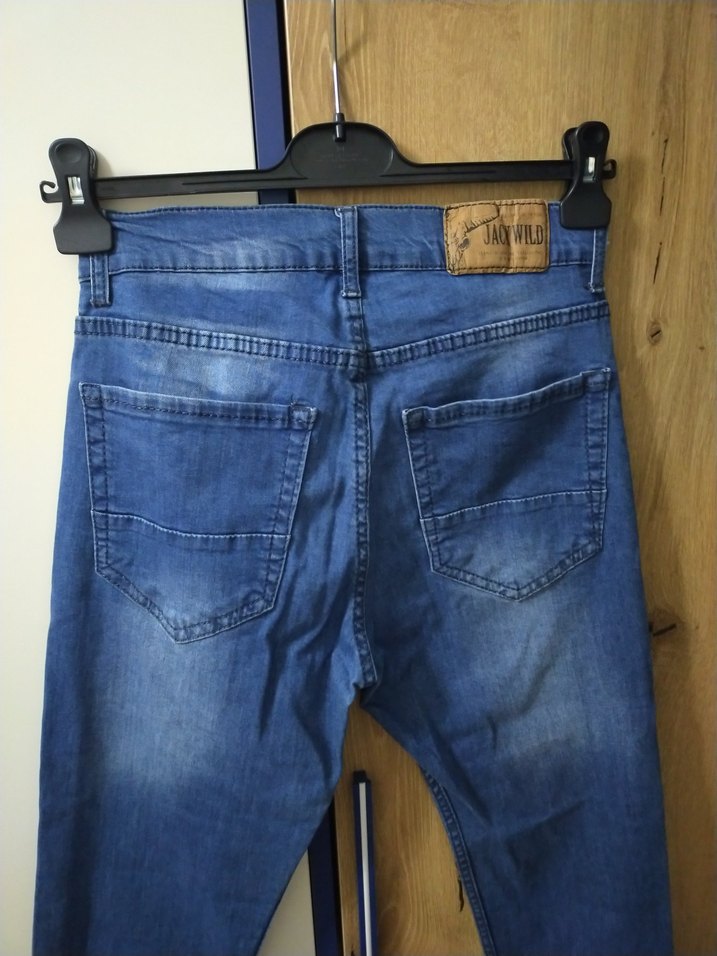 Mavi erkek  Denim Pantolon - Günlük Şıklık - Görsel 3