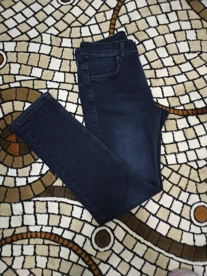 Lacivert Erkek Denim Pantolon - Görsel 4