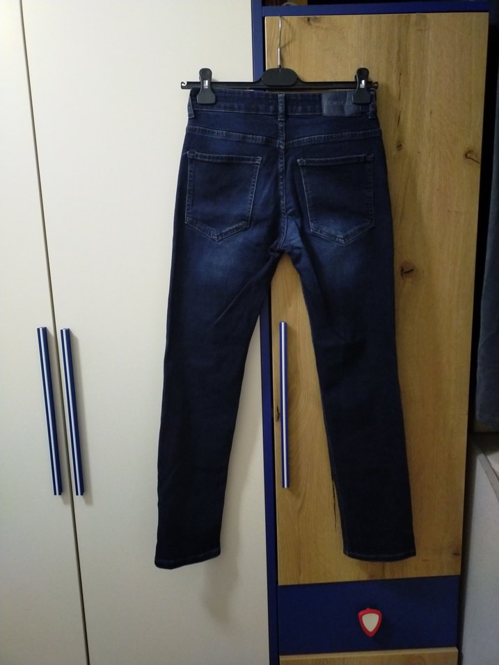 Lacivert Erkek Denim Pantolon - Görsel 2