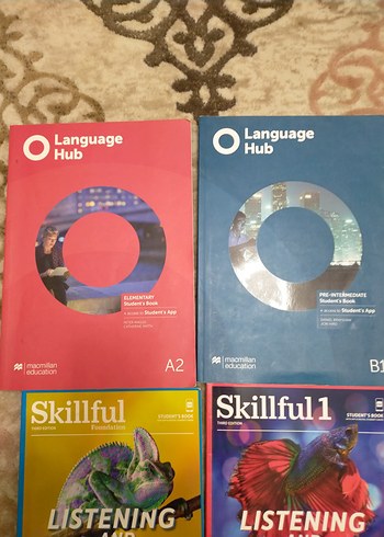 Beden Skillful ve Language Hub Yabancı Dil Kitap Seti