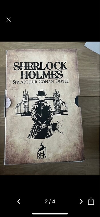  Sherlock Holmes 5li kitap seti