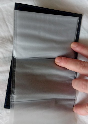 Siyah Minimalist Erkek Cüzdanı - Görsel 2