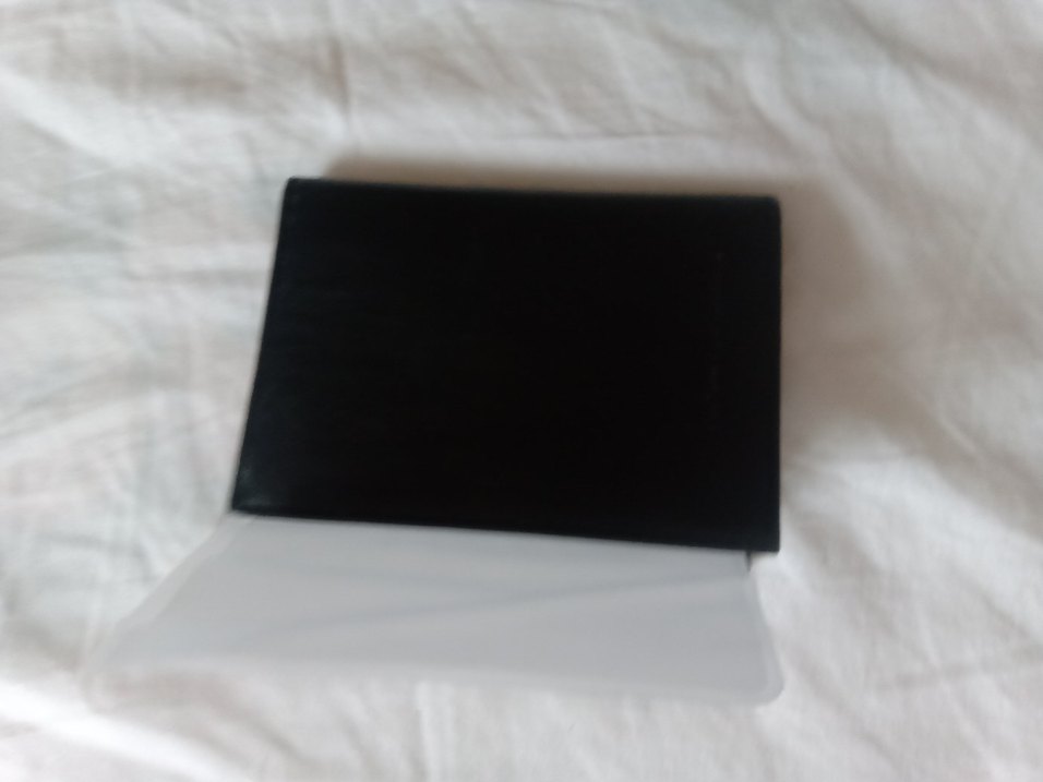 Siyah Minimalist Erkek Cüzdanı - Görsel 3