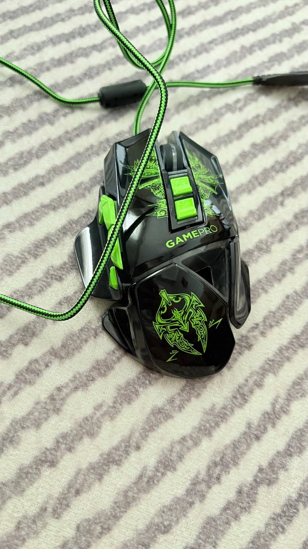 Renkli Kablolu Oyuncu Mouse - Görsel 3