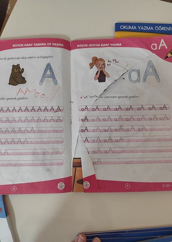 Dik Temel Harflerle Okuma Yazma Öğreniyorum Eğitim ÇOCUK AKADEMİ - Görsel 4