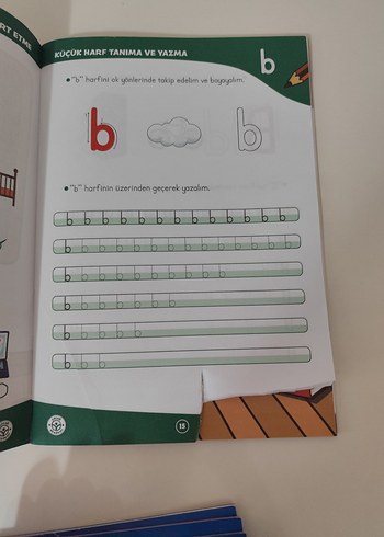 Dik Temel Harflerle Okuma Yazma Öğreniyorum Eğitim ÇOCUK AKADEMİ - Görsel 5