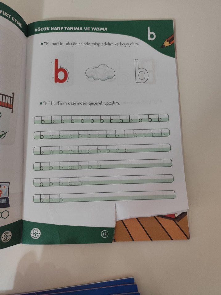 Dik Temel Harflerle Okuma Yazma Öğreniyorum Eğitim ÇOCUK AKADEMİ - Görsel 5