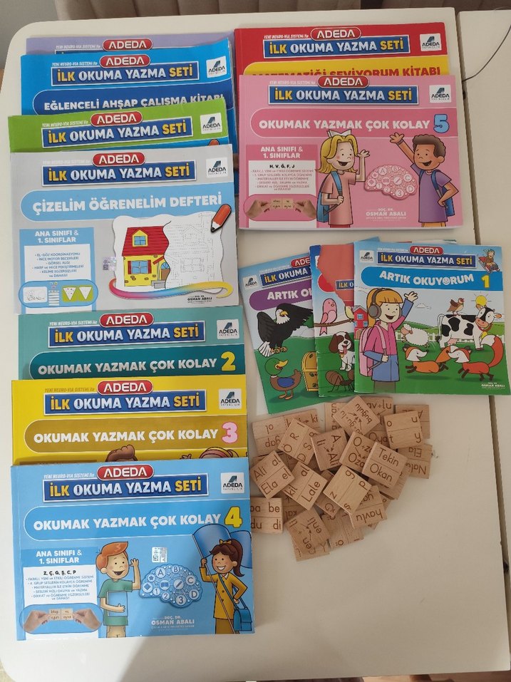 Adeda İlk Okuma Yazma Seti - Görsel 2