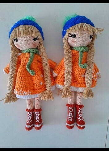 Barbie Amigurumi kış bebek