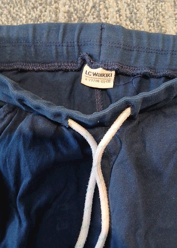 LC Waikiki Erkek Çocuk Mavi Elastik Bel Denim Şort