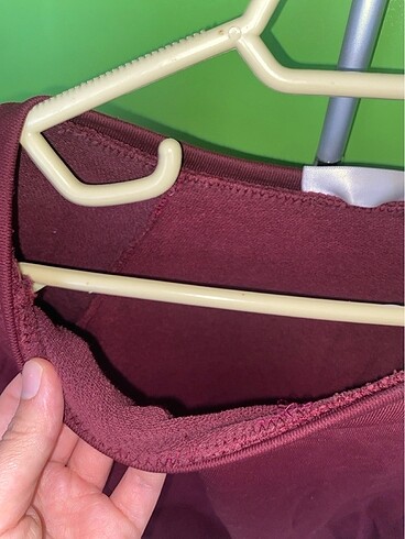 m Beden bordo Renk Bordo crop