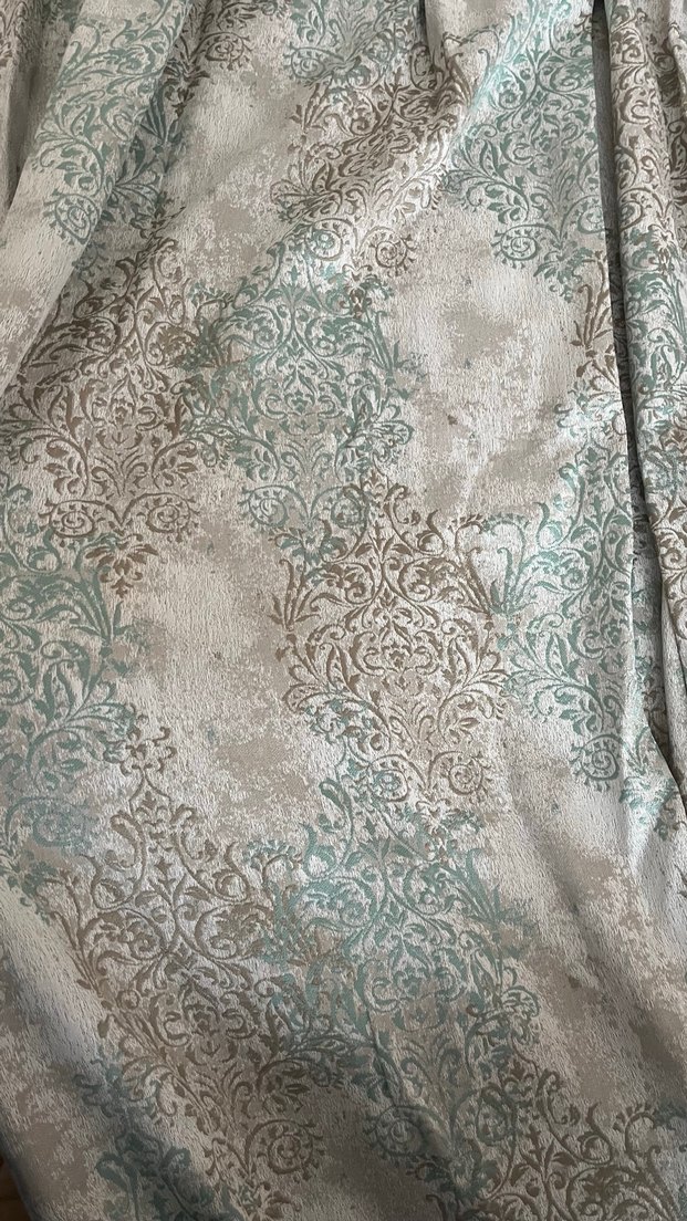 Desenli Fon Perde - Görsel 2