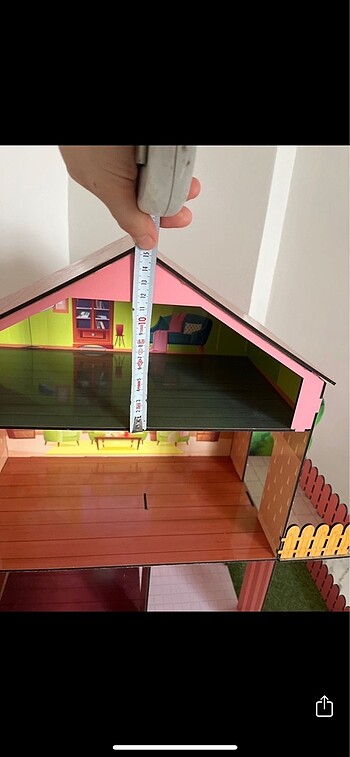  Beden Renk Ahşap oyun evi