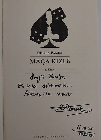  Maça Kızı 8 1.kitap