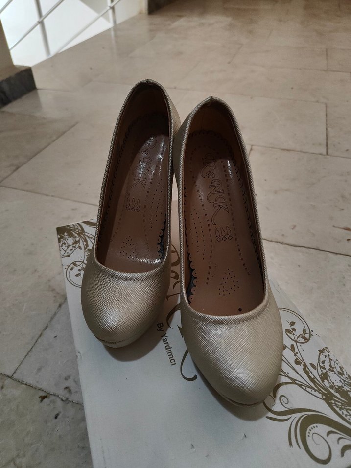 Platform Topuklu Kadın Ayakkabı - Görsel 3