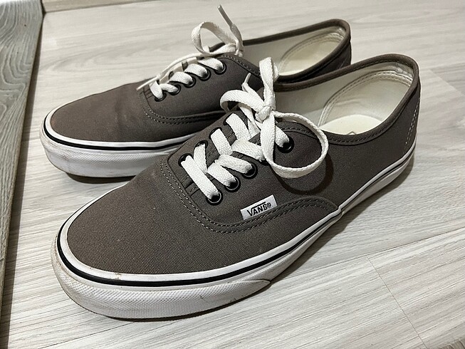Orijinal Vans authentic gri ayakkabı