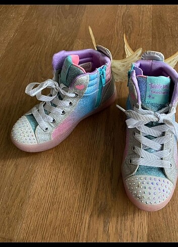 Skechers ışıklı kanatlı kız çocuk ayakkabi