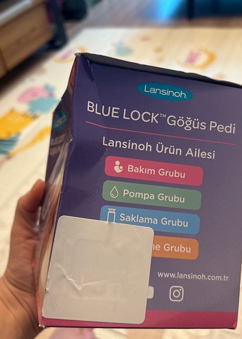 Lansinoh Mavi Göğüs Pedi 36'lı - Görsel 2