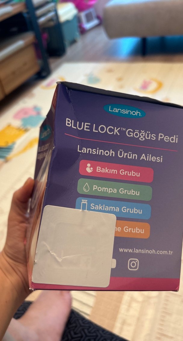 Lansinoh Mavi Göğüs Pedi 36'lı - Görsel 2