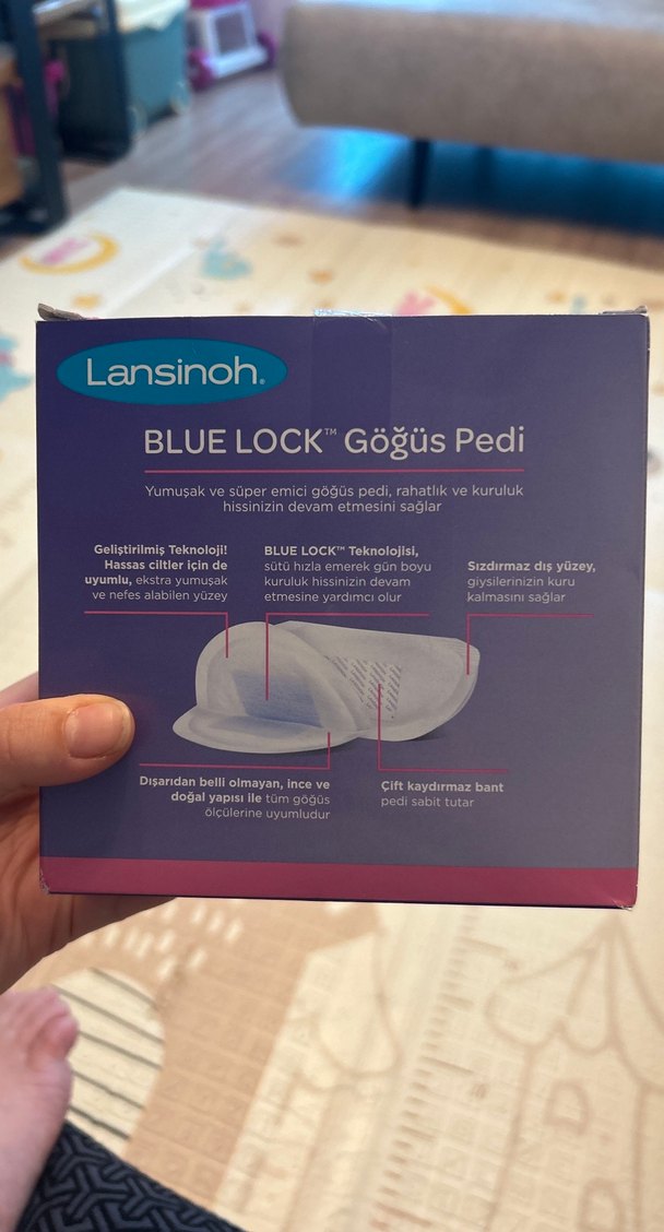 Lansinoh Mavi Göğüs Pedi 36'lı - Görsel 3