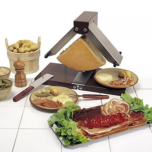Diğer Sıfır Louis Tellier Appareil à Raclette Brezière Profesyonel Pey