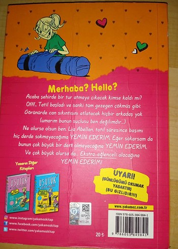 Üşütük Kızın Günlüğü - Tatil - Görsel 3