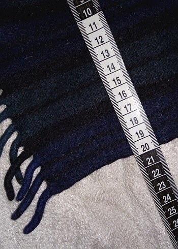 Erkek Siyah Midi Goth Atkı - Görsel 4