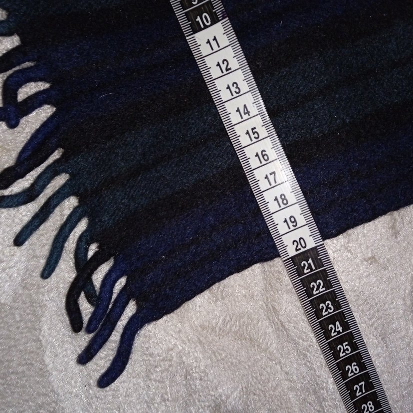 Erkek Siyah Midi Goth Atkı - Görsel 4