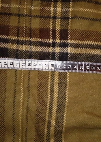 Kahverengi Kadın Yün Şal - Görsel 2