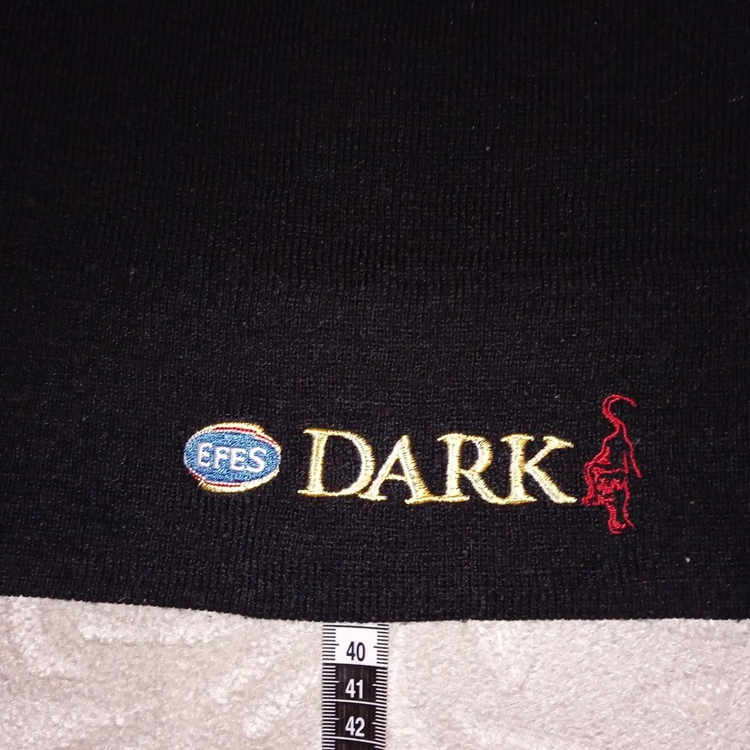 Siyah Nakışlı Erkek Bere - Görsel 2