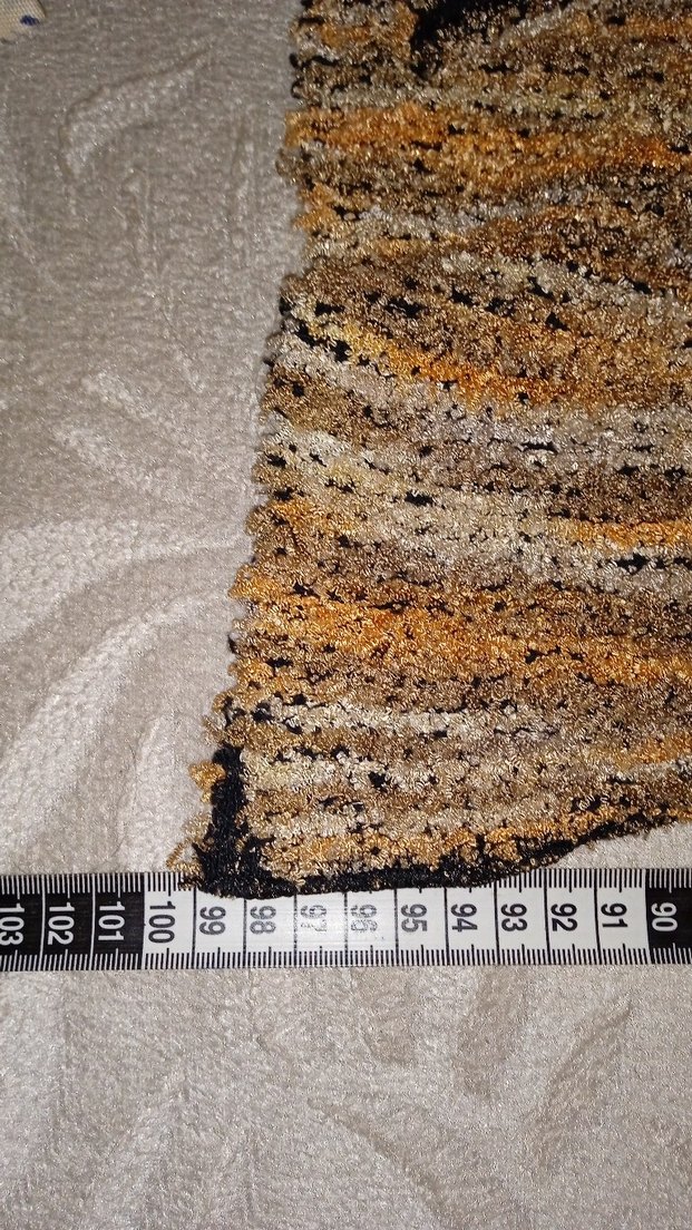 Bohem Tarz Örgü Kadın Şal - Görsel 4