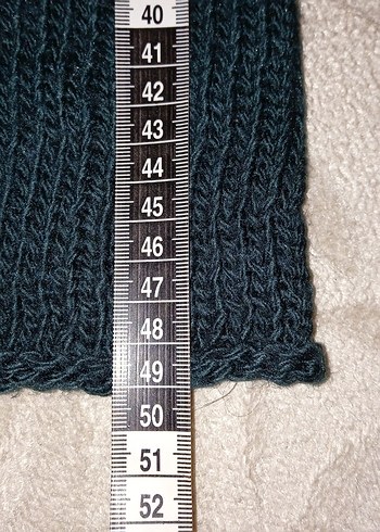 Gri Örgü Kadın Şal Boyunluk - Görsel 2