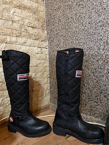37 Beden Harley Davidson Çizme Siyah