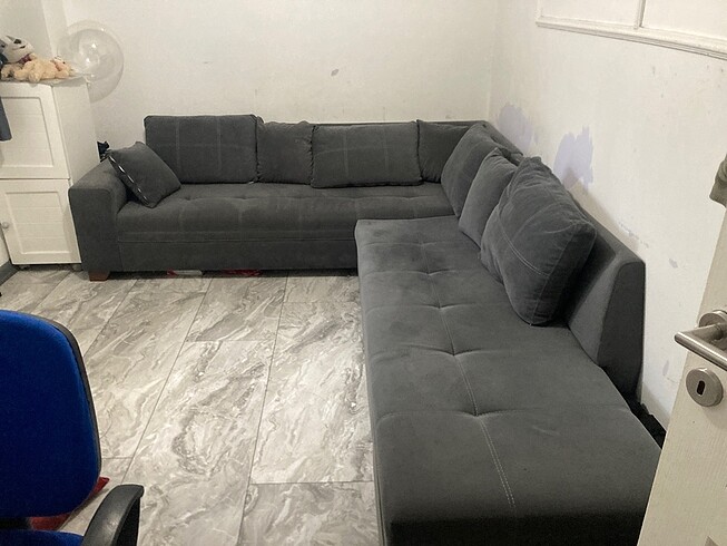  Beden VİVENSE antrasit köşe koltuk L koltuk
