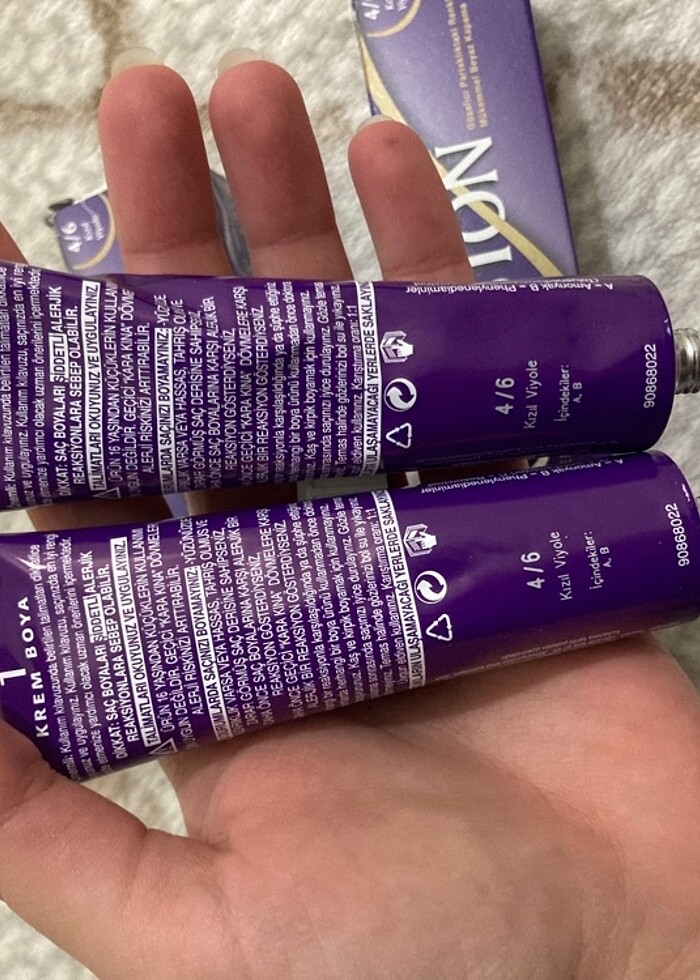 Koleston Tüp Boya 4.6 Kızıl viyole - Görsel 4