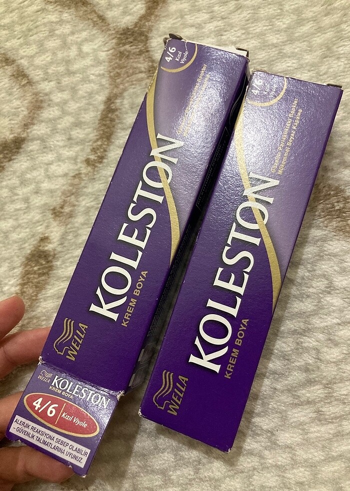 Koleston Tüp Boya 4.6 Kızıl viyole - Görsel 2