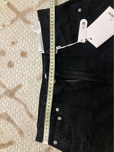 m Beden siyah Renk Pull and Bear Kadın Kot Şort