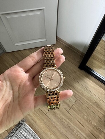  Beden çeşitli Renk Orijinal Rose Gold Michael Kors Saat