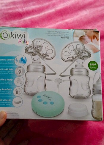 kiwi Beyaz Elektrikli Göğüs Pompası - Görsel 2