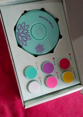 ADIL Elektrikli Manikür Seti MQ800 Turkuaz - Görsel 2