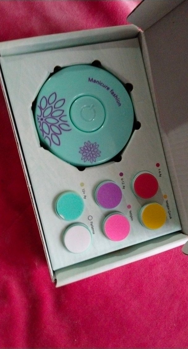 ADIL Elektrikli Manikür Seti MQ800 Turkuaz - Görsel 2