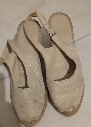 Bej Kadın Dolgu Topuklu Espadril - Görsel 2