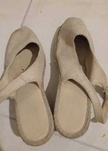 Bej Kadın Dolgu Topuklu Espadril - Görsel 4