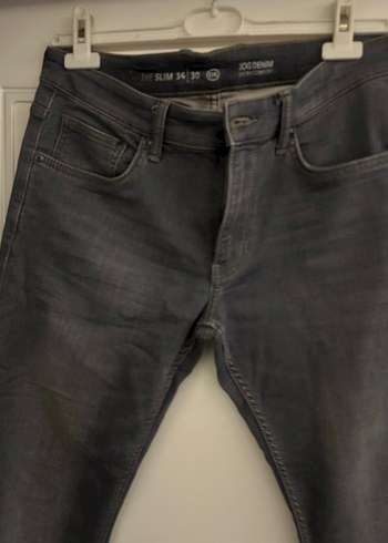 46 Beden Gri Denim Pantolon /kadın