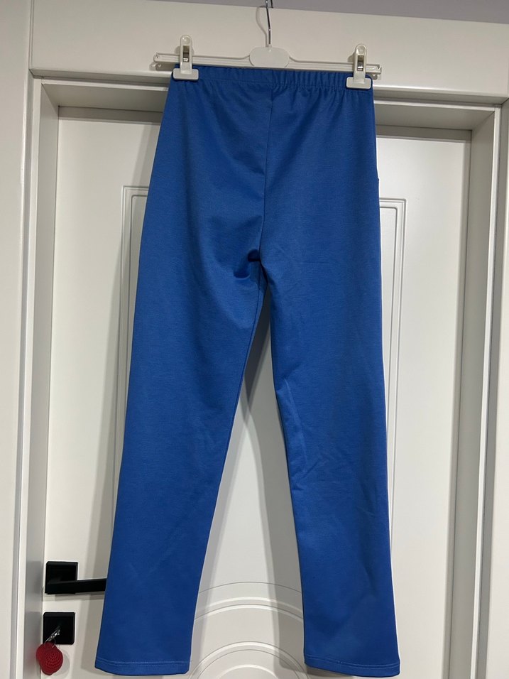 Kadın Mavi Rahat Kesim Eşofman Altı - Görsel 2