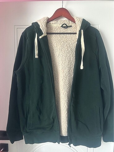 l/xl Beden Kapüşonlu spor hırka/erkek